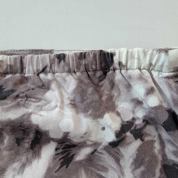 Talbots Grey Toned Floral Skirt Size 18W - Picture 8 of 8